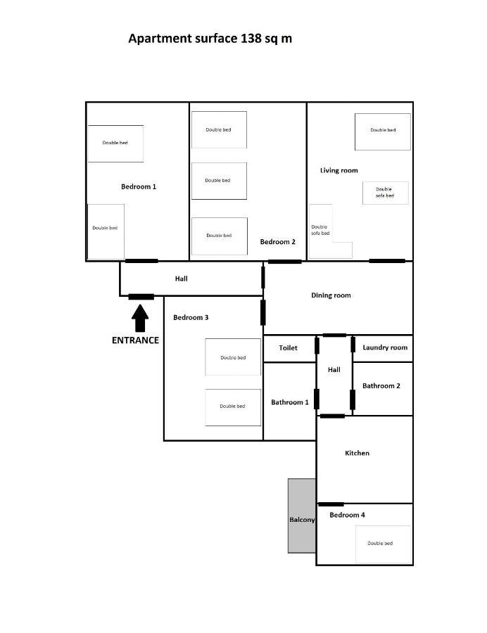 Unique Apartments Krasinskiego Street كراكوفيا المظهر الخارجي الصورة